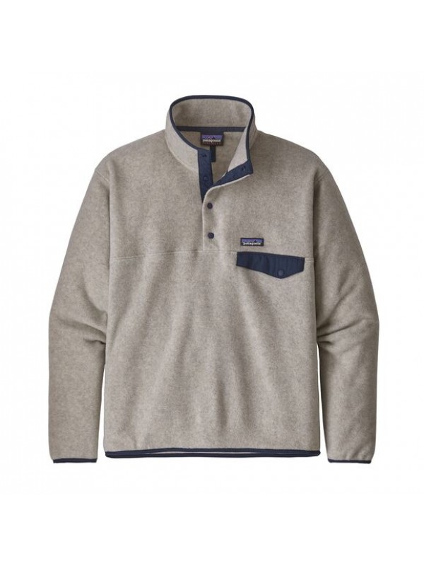 Fleece Pullover : Oatmeal Heather 