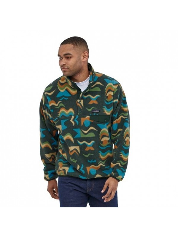 Fleece Pullover : Arctic Collage 