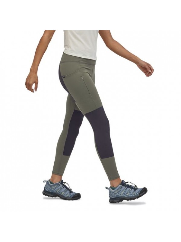 Patagonia Women's Pack Out Hike Tights : Basin Green